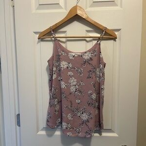 Hippie Rose Floral Pink Women's Top size S